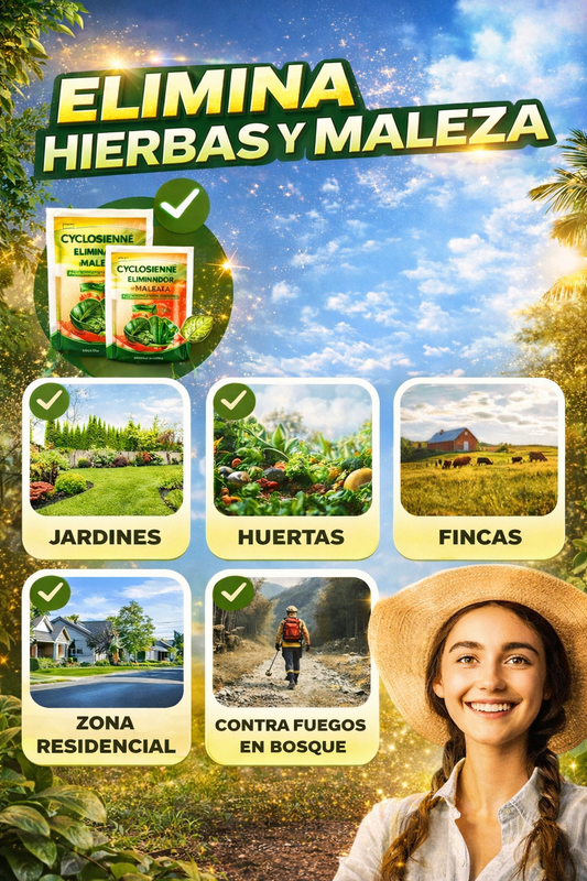 ELIMINA TUS HIERBAS Y MALEZA 250Gr