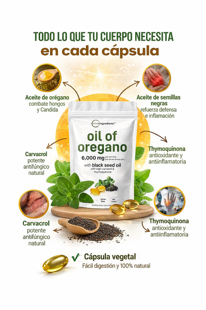 🌿 Oil of Oregano – Protección natural y apoyo integral 🌿