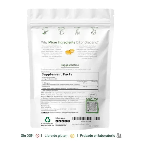 🌿 Oil of Oregano – Protección natural y apoyo integral 🌿